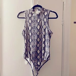 Snakeskin Bodysuit